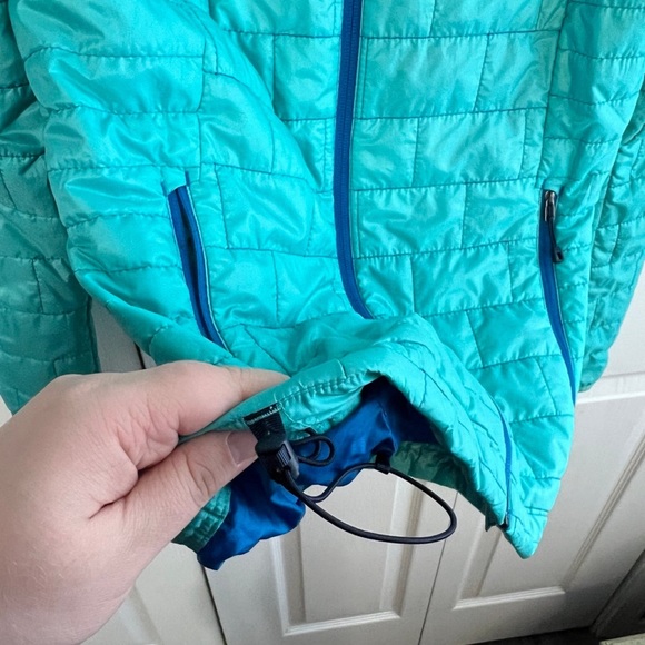 Patagonia light blue quilted nano puffer jacket size XS - Picture 3 of 5